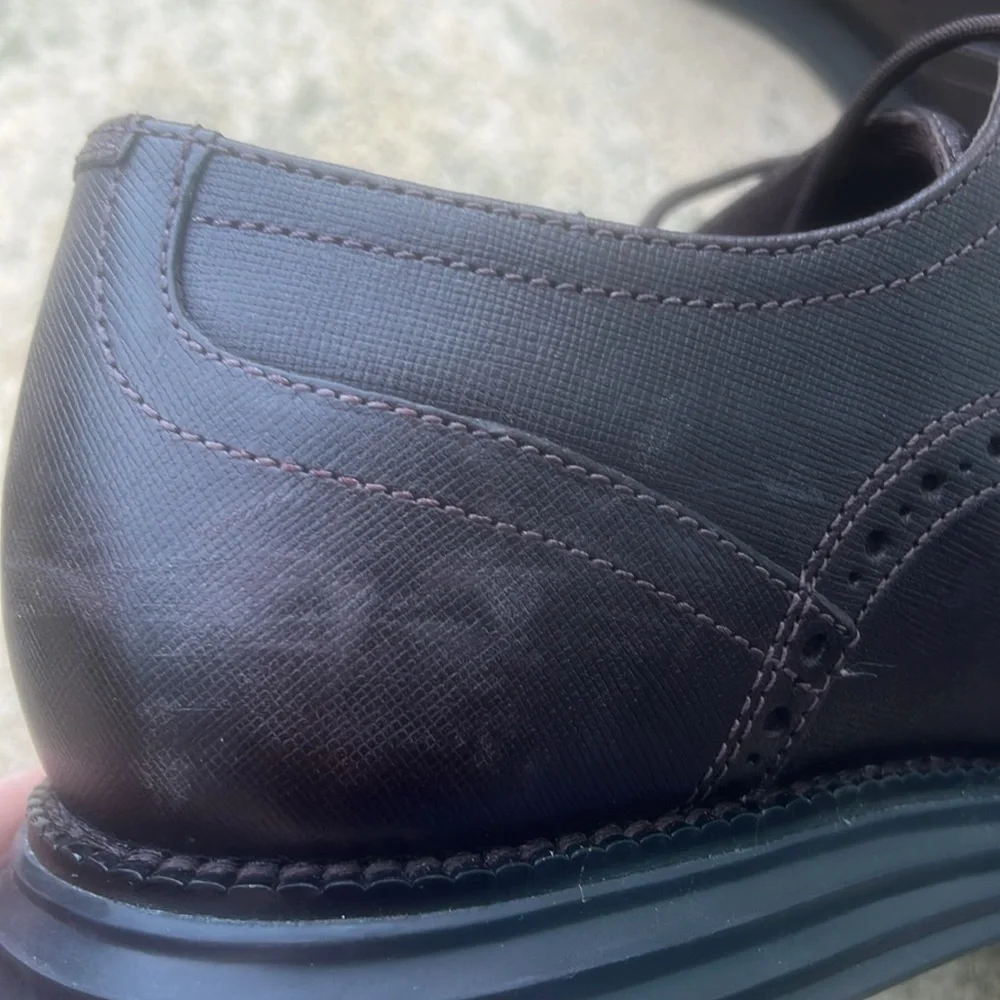Cole Haan Original Grand Brown Wingtip Oxford Men's Shoes Size 11.5